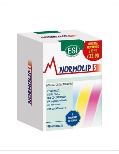 Normolip 5 90Cps Esi - vendita online | Erboristeriamontricos.com