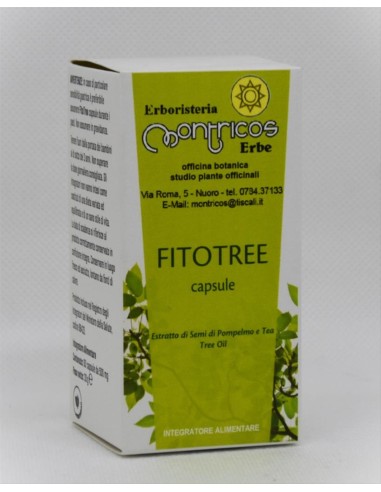 Fitotree Capsule  Montricos Erbe - vendita online | Erboristeriamontri