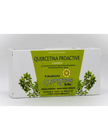 Quercetina  Montricos Erbe - vendita online | Erboristeriamontricos.co