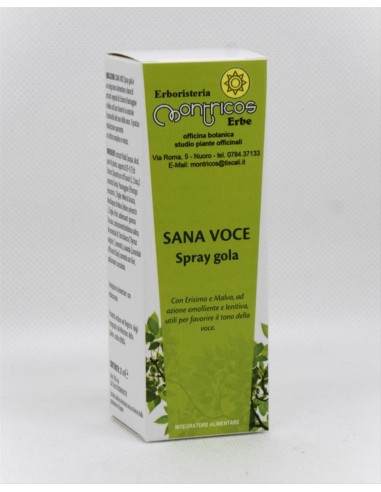 Sana voce spray gola Montricos Erbe - vendita online | Erboristeriamon