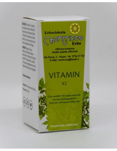 Vitamin K2 Montricos Erbe - vendita online | Erboristeriamontricos.com