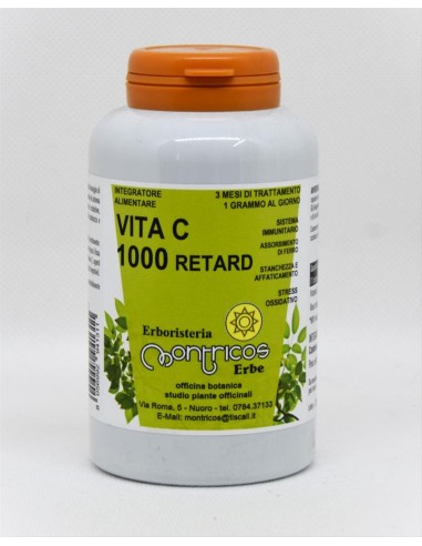 Vita C 1000 retard Montricos Erbe - vendita online | Erboristeriamontr