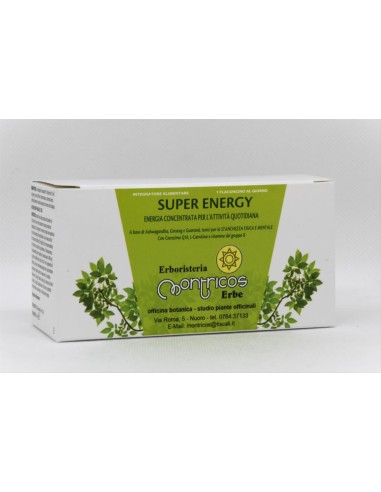 SUPER ENERGY Montricos Erbe - vendita online | Erboristeriamontricos.c