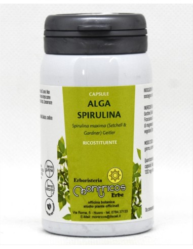 Alga Spirulina Capsule Montricos Erbe - vendita online | Erboristeriam