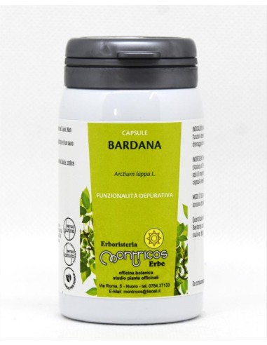 Bardana Capsule Montricos Erbe - vendita online | Erboristeriamontrico