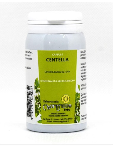 Centella Capsule  Montricos Erbe - vendita online | Erboristeriamontri