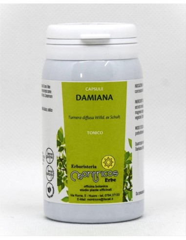 Damiana Capsule Montricos Erbe - vendita online | Erboristeriamontrico