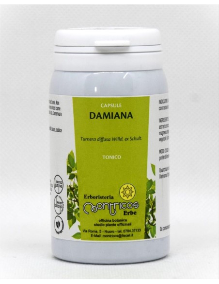 Damiana Capsule Montricos Erbe - vendita online | Erboristeriamontrico