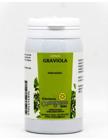 Graviola Capsule Montricos Erbe - vendita online | Erboristeriamontric