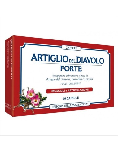 Artiglio del Diavolo Forte capsule Erboristeria Magentina - vendita on