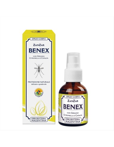 Zanzar Benex Spray corpo Erboristeria Magentina - vendita online | Erb