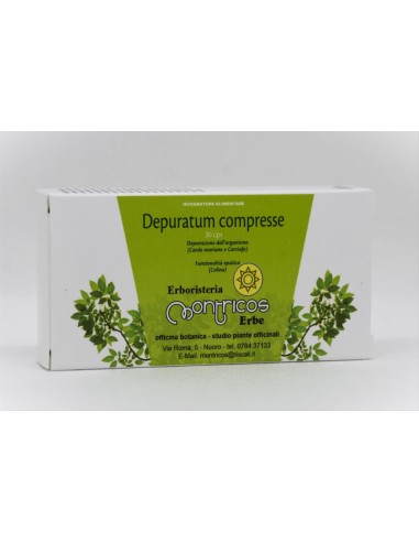 Depuratum compresse Montricos Erbe - vendita online | Erboristeriamont