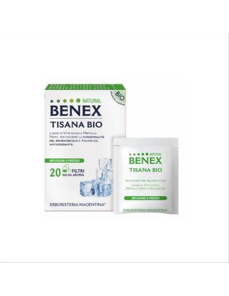 Benex Tisana bio Erboristeria Magentina - vendita online | Erboristeri